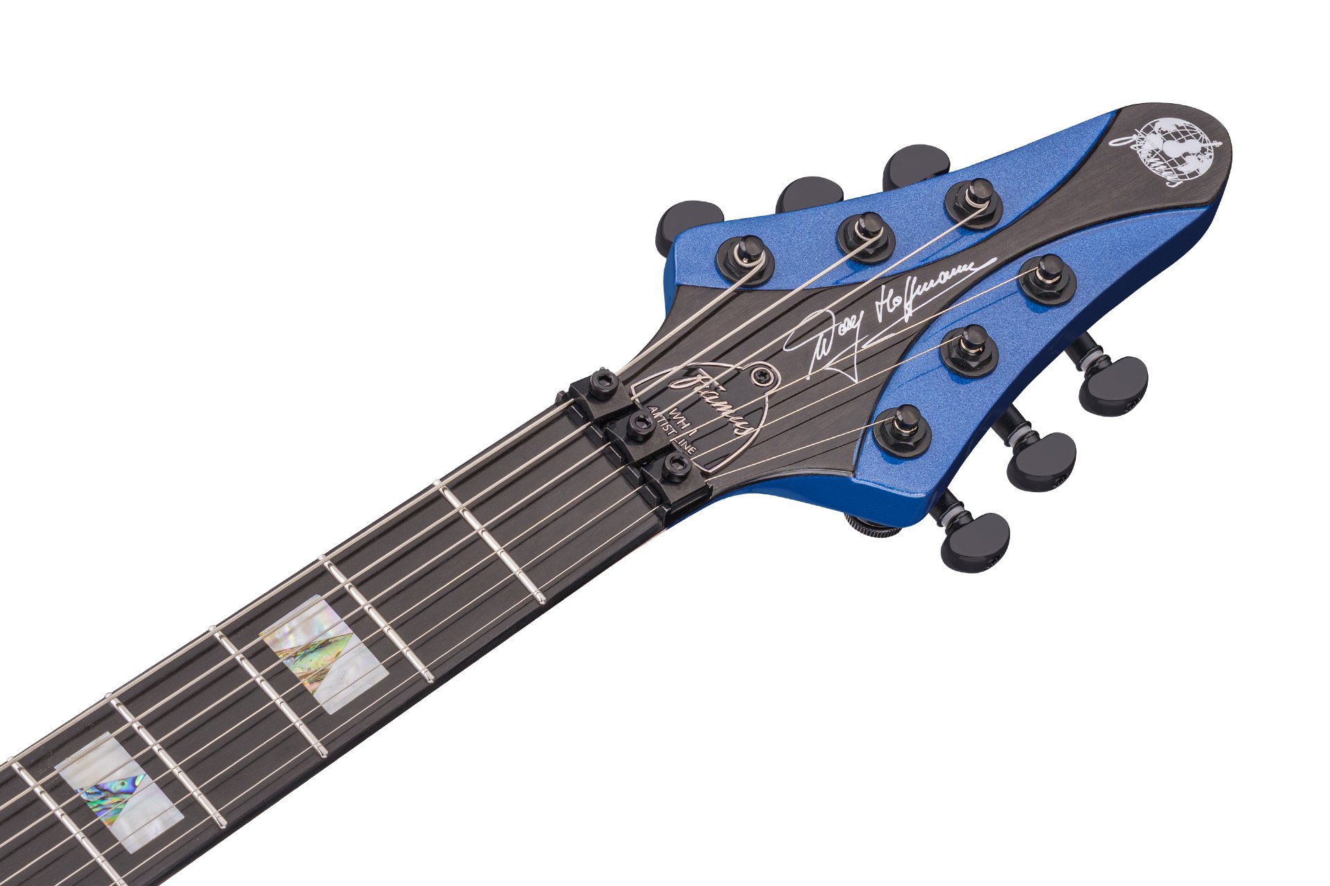 Artist Line Shark Series WH-1, w/ Floyd Rose - Solid Dark Night Metallic High Polish